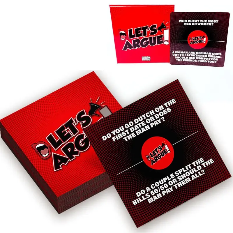 Party Games Couple - Let's Argue Card Game – Fun