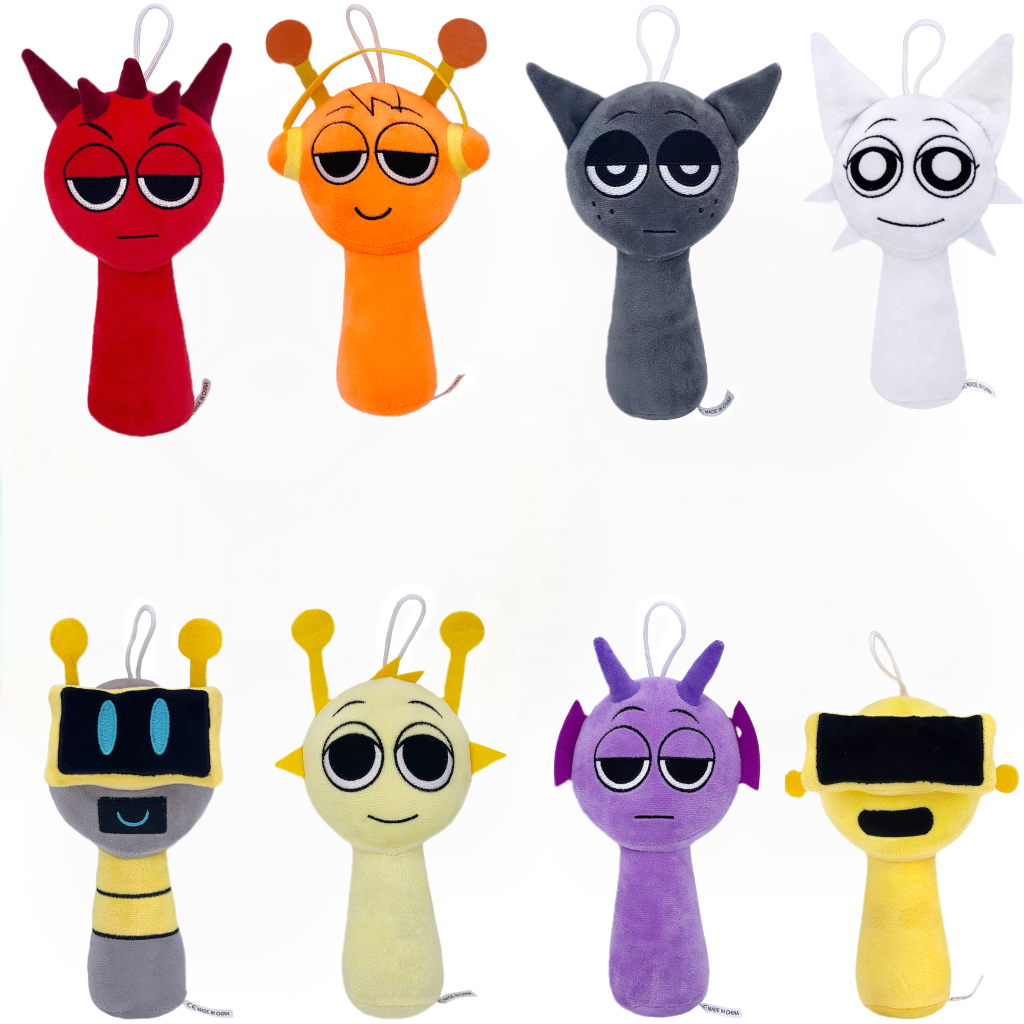 Party Games Easter For Kids - Sprunki Plush Toys Sprunki Plush Doll