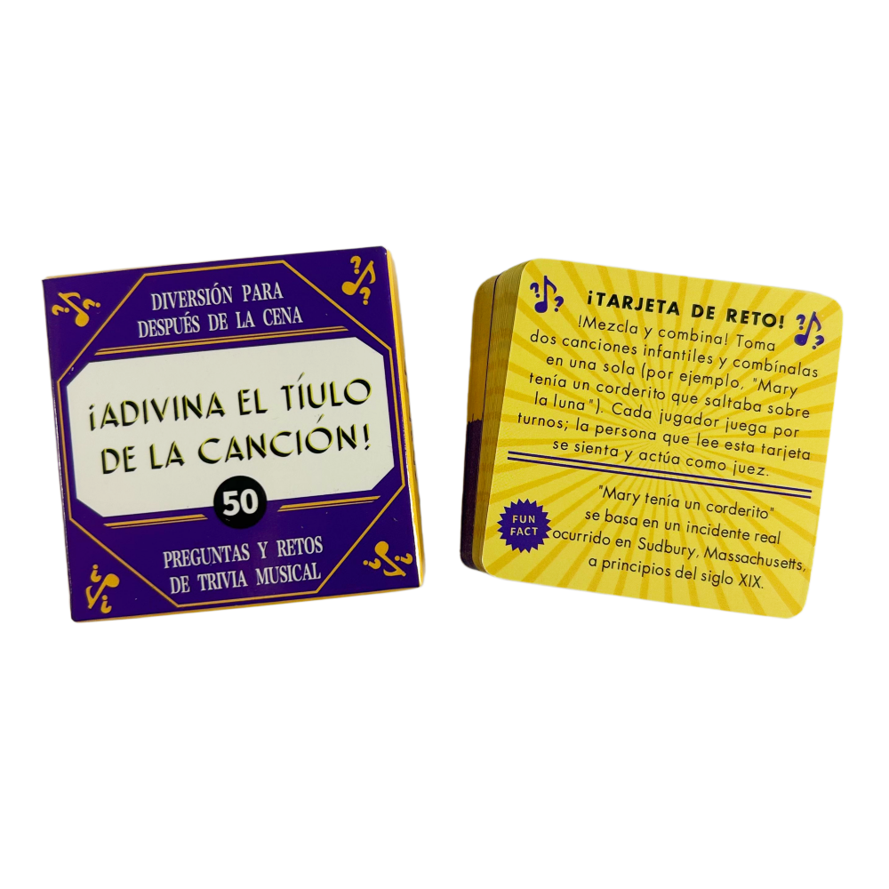5.5x5.5cm Mini Size Spanish Wo - Party Games In Spanish avaliação e preço