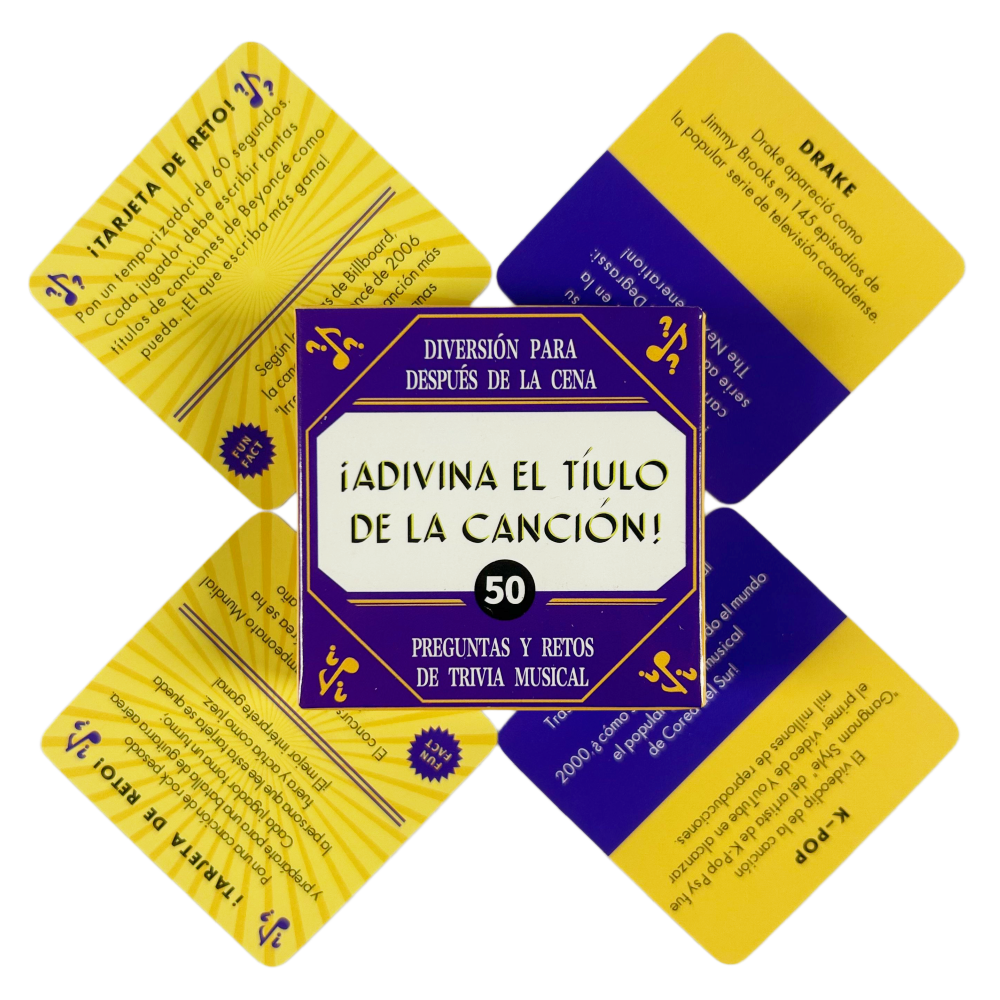 5.5x5.5cm Mini Size Spanish Wo - Party Games In Spanish avaliação e preço