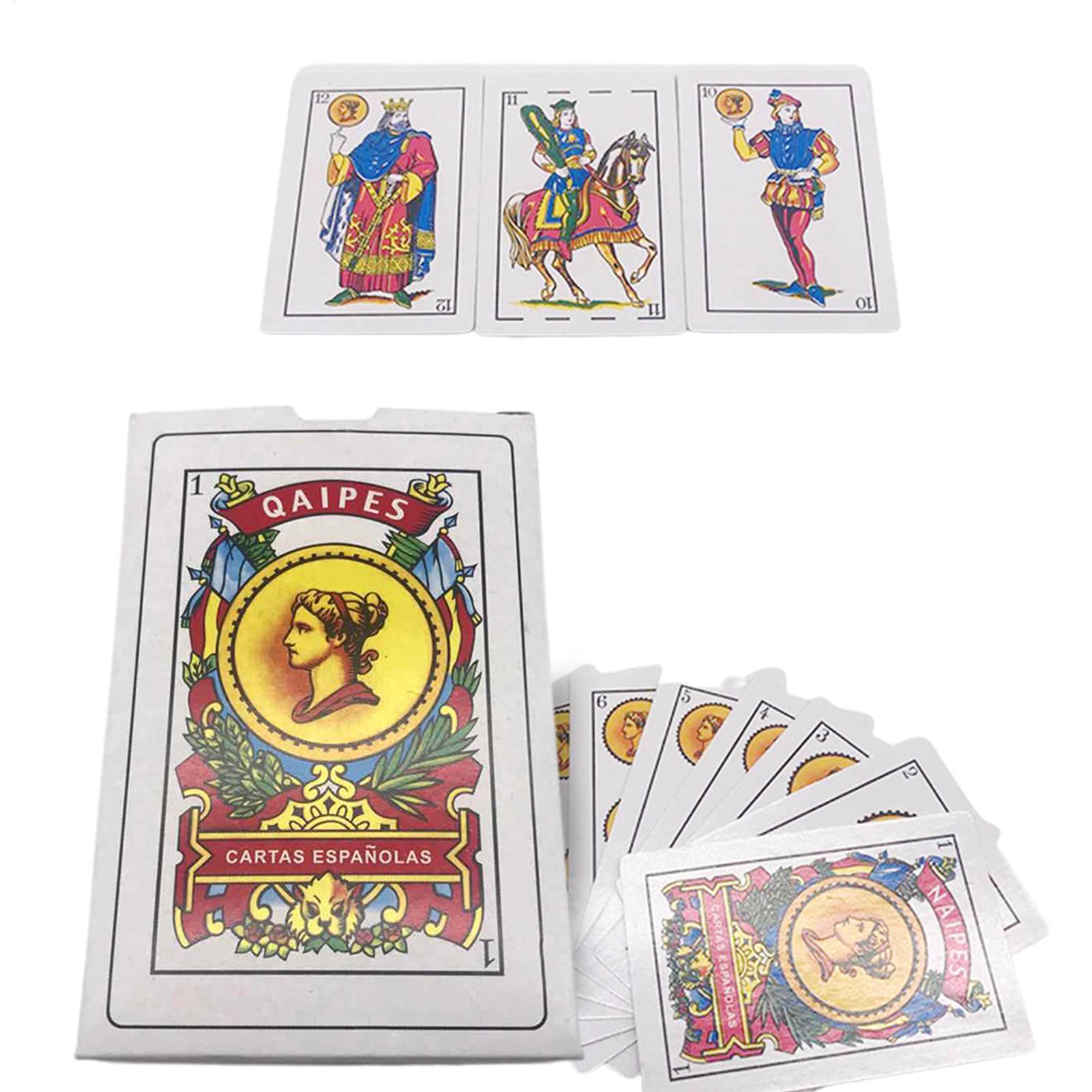 Large Spanish Playing Cards Wa - Party Games In Spanish avaliação e preço