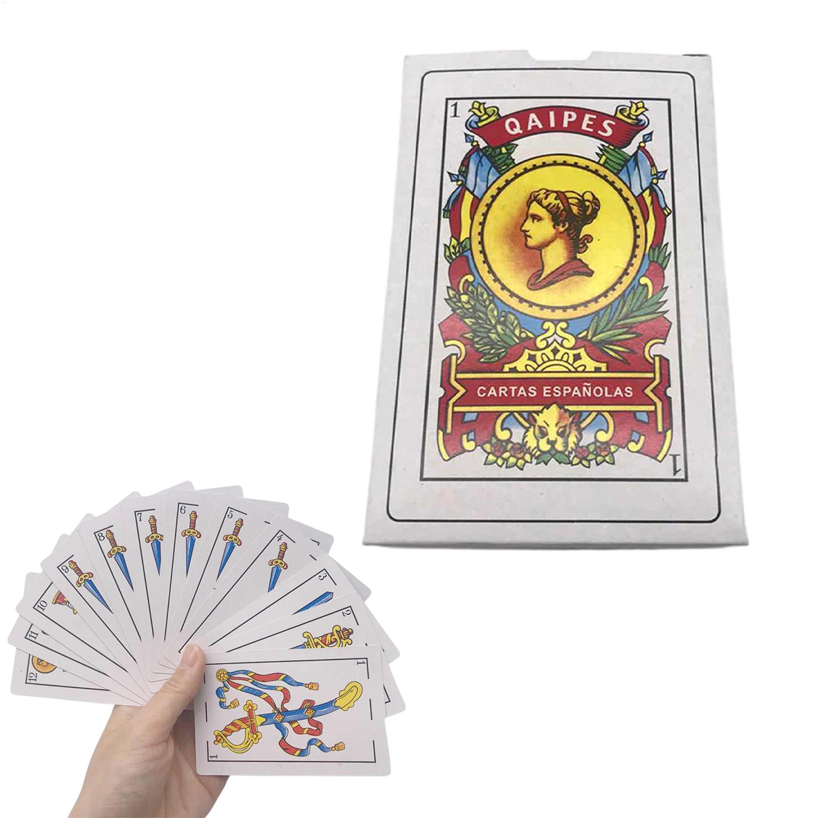 Large Spanish Playing Cards Wa - Party Games In Spanish avaliação e preço