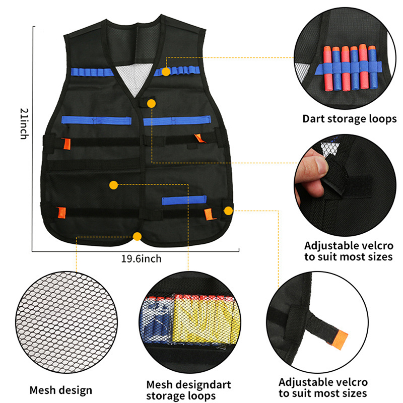 SNEW Kids Tactical Vest Suit K - Party Games Easter For Kids avaliação e preço