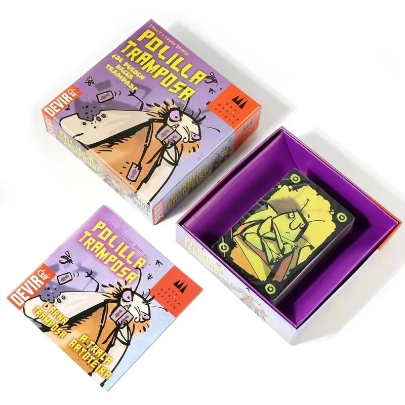 Spanish Polilla Tramposa Card  - Party Games In Spanish avaliação e preço