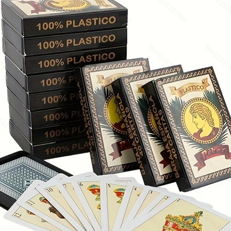 Spanish PVC Waterproof Plastic - Party Games In Spanish avaliação e preço