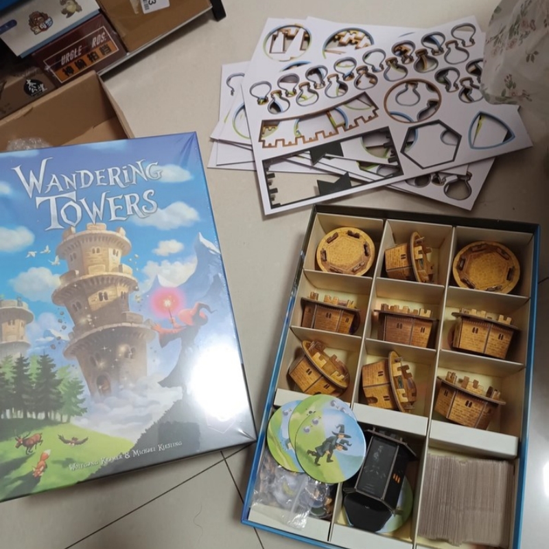 Wandering Towers Strategy Boar - Party Games Console avaliação e preço