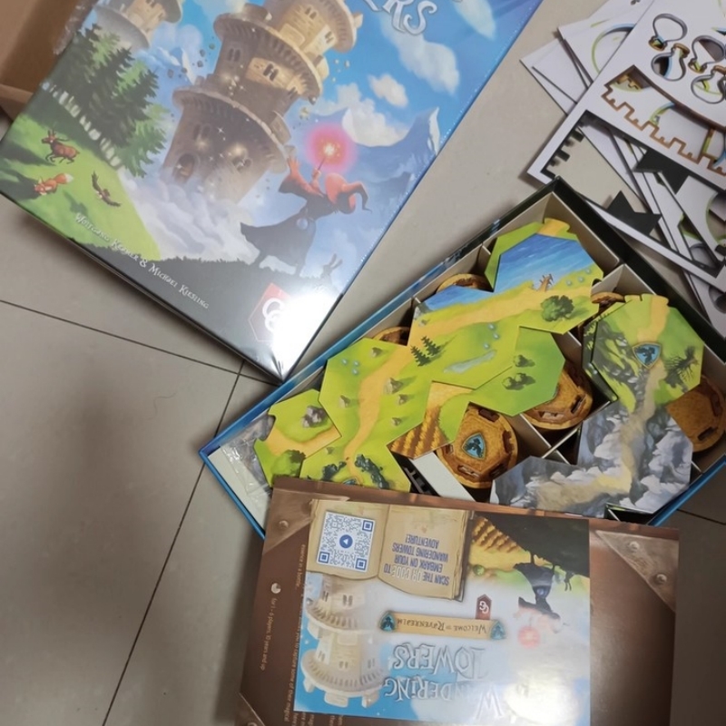 Wandering Towers Strategy Boar - Party Games Console avaliação e preço