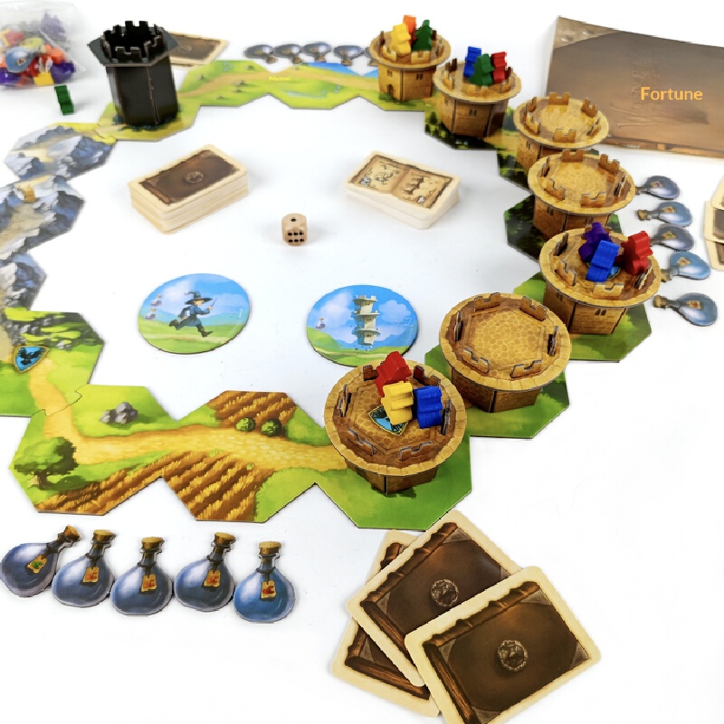 Wandering Towers Strategy Boar - Party Games Console avaliação e preço