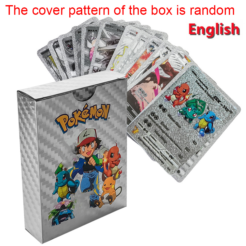 2026New 55PCS Pokemon Cards Vm - Party Games In Spanish avaliação e preço