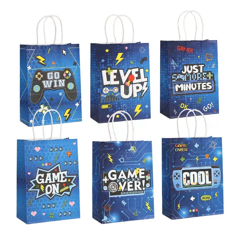 6/24Pcs Video Game on Theme Pa - Party Games Easter For Kids avaliação e preço