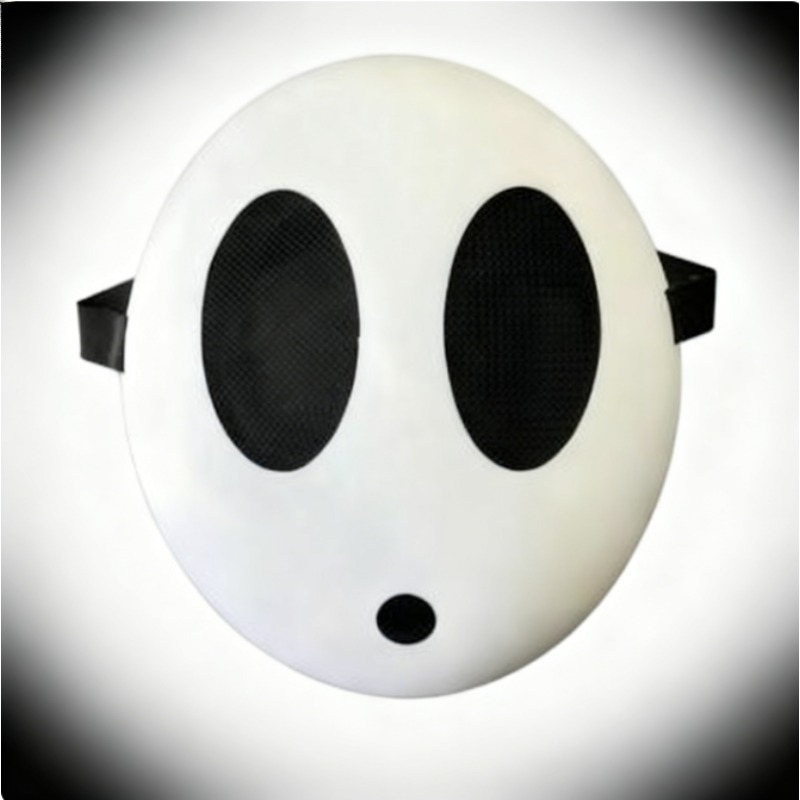 Mario Bros Shy Guy Mask Cospla - Party Games Mario avaliação e preço