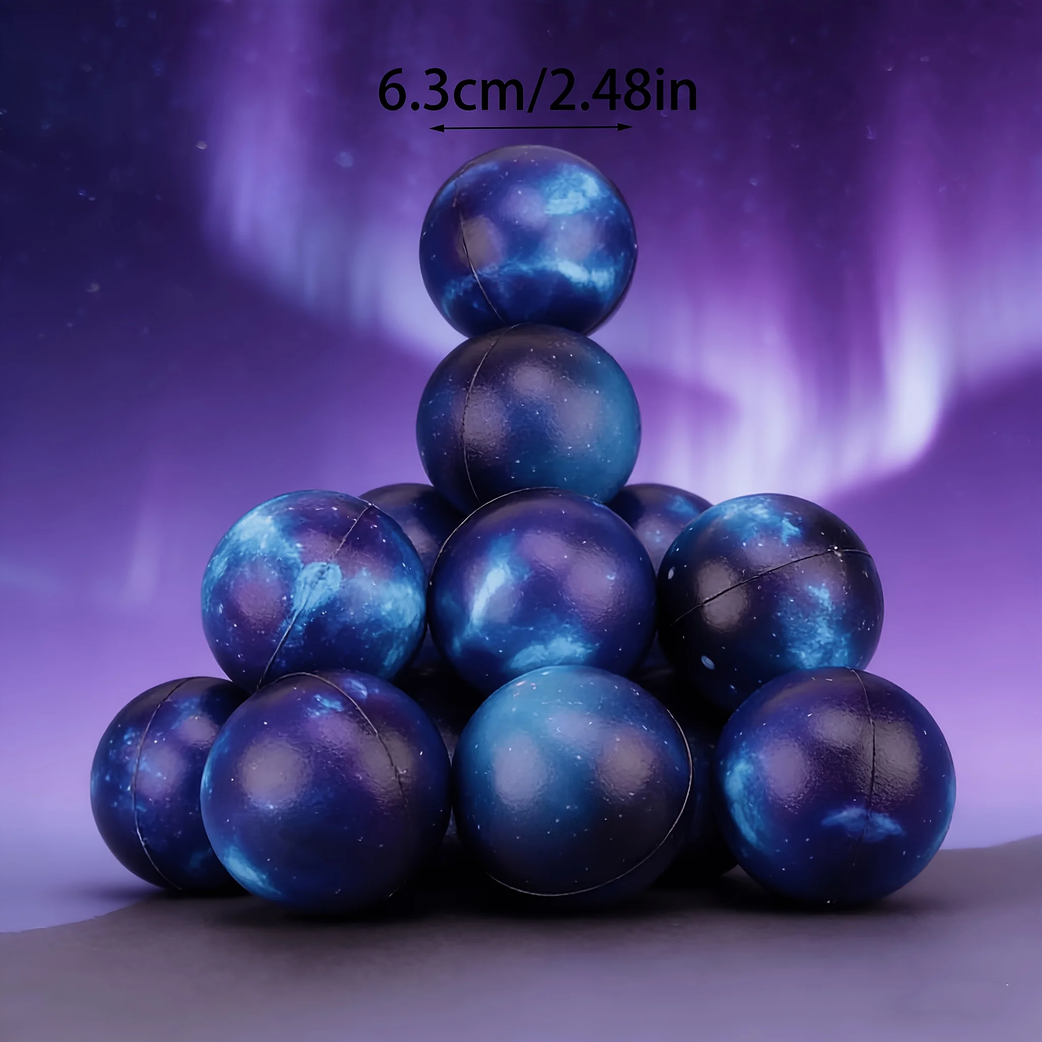 6 2.48-inch star ball toys, pa - Party Games Physical avaliação e preço