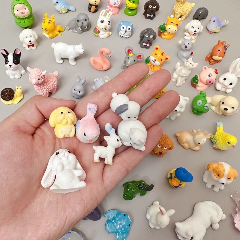 5/10/20/40pcs Of Mini Resin Ti - Party Family Games avaliação e preço