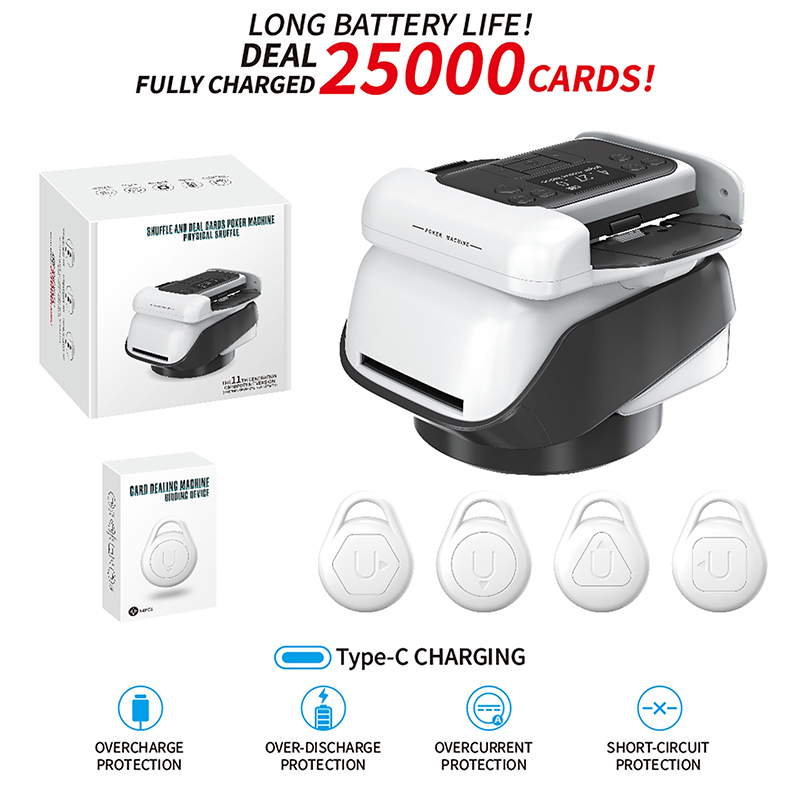 2-in-1 Automatic Card Shuffler - Party Games Physical avaliação e preço