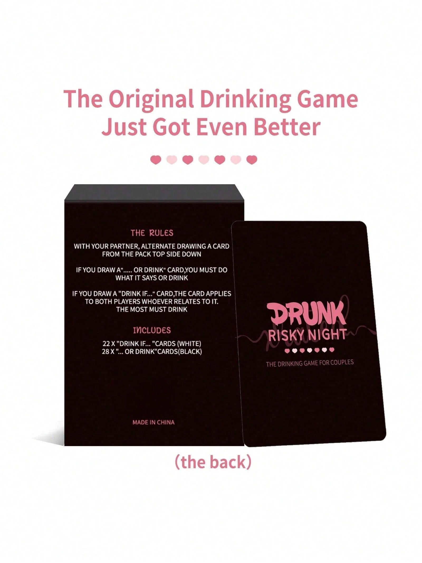 Drunk Risky Night Card Game, H - Party Games Couple avaliação e preço