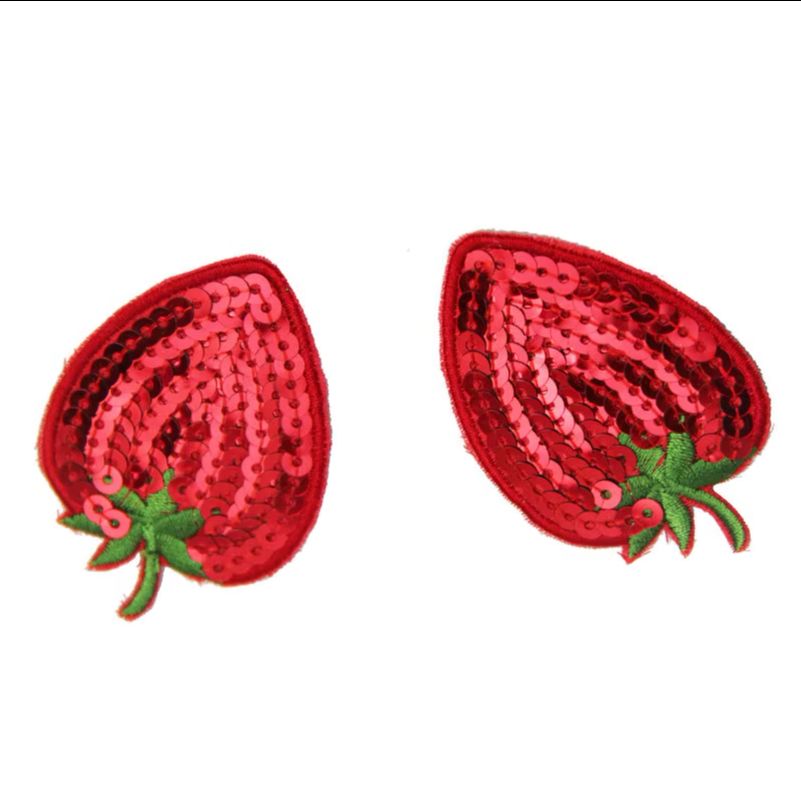 Sequin Fruit Nipple Cover Stra - Party Games Couple avaliação e preço