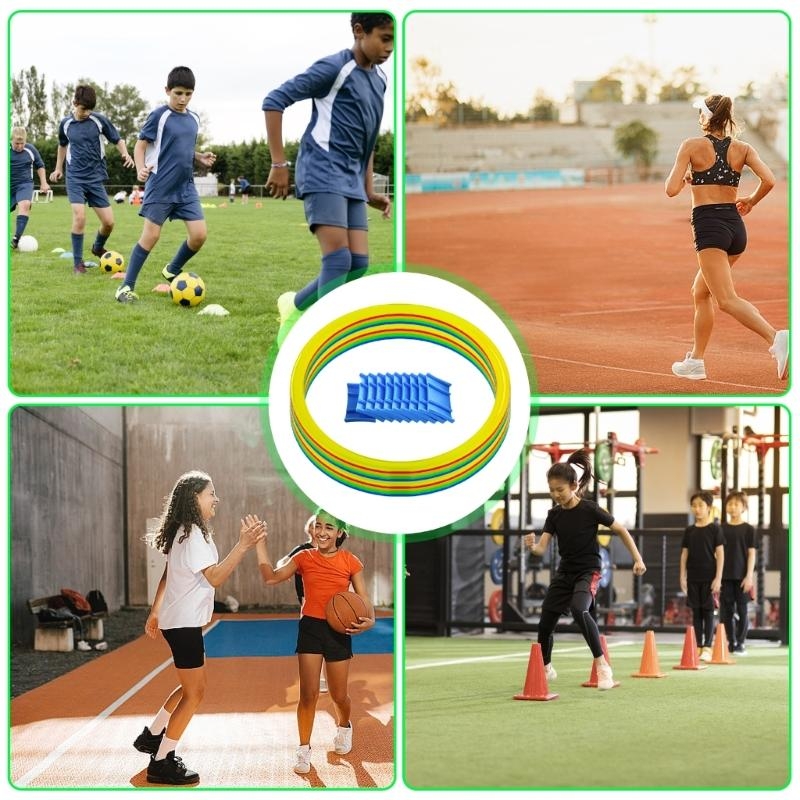  Jumping Hoop Set Outdoor Phys - Party Games Physical avaliação e preço