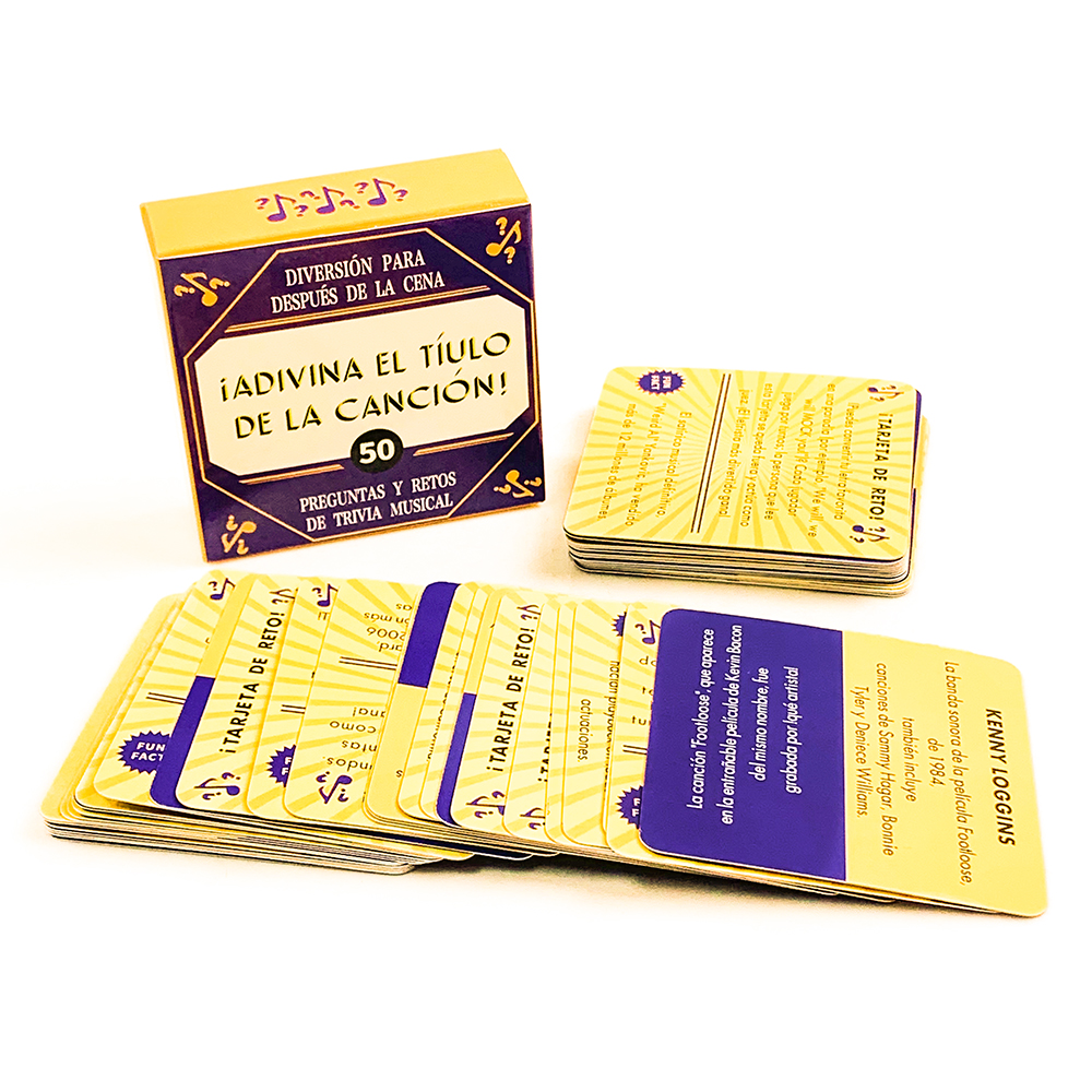 Spanish Mini Card Game Travel  - Party Games In Spanish avaliação e preço