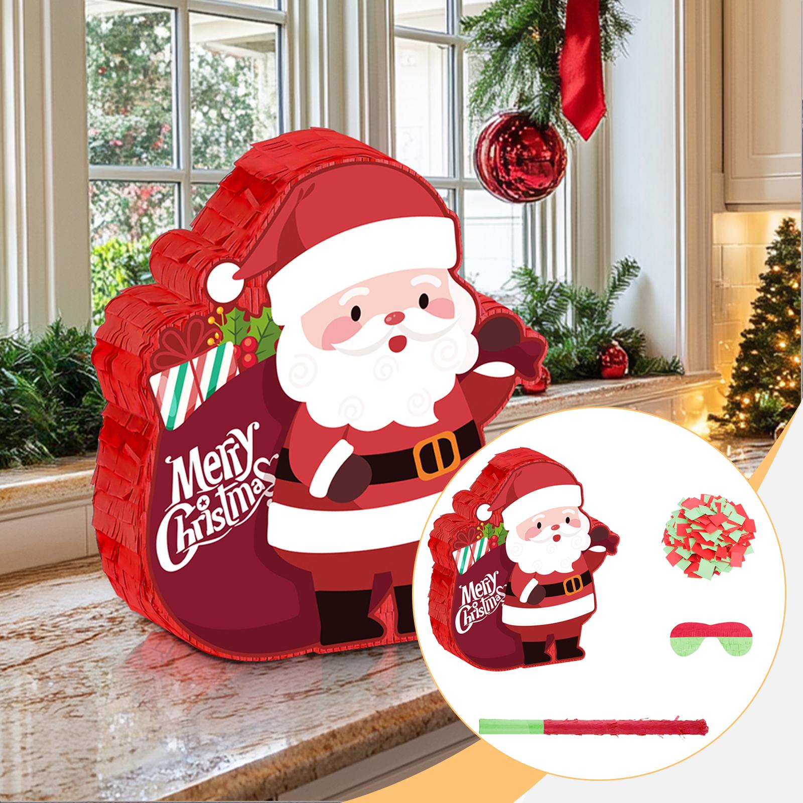 Santa Claus Pinata Party Decor - Party Family Games avaliação e preço