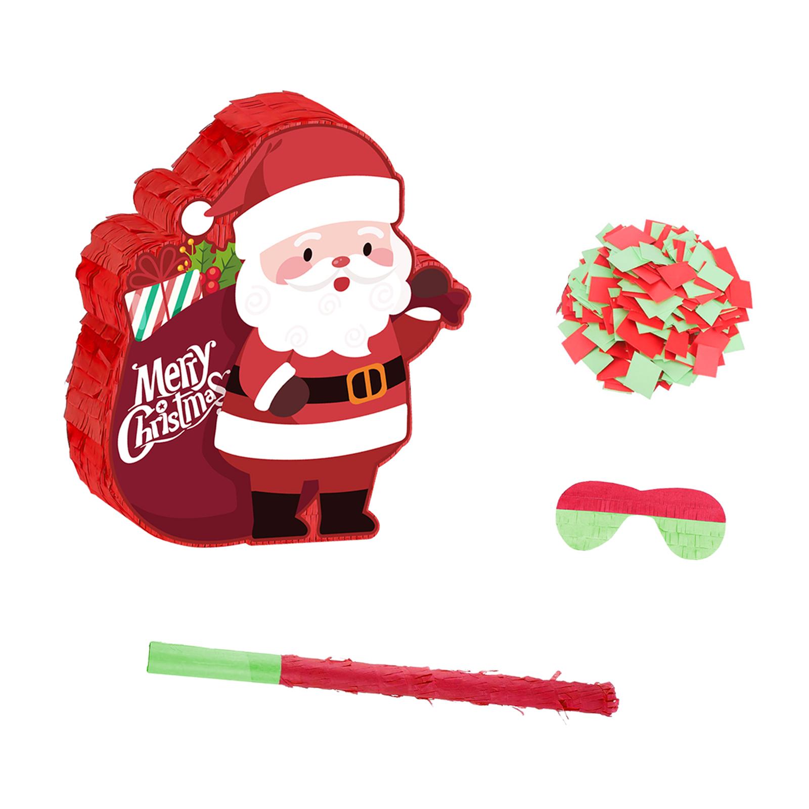 Santa Claus Pinata Party Decor - Party Family Games avaliação e preço
