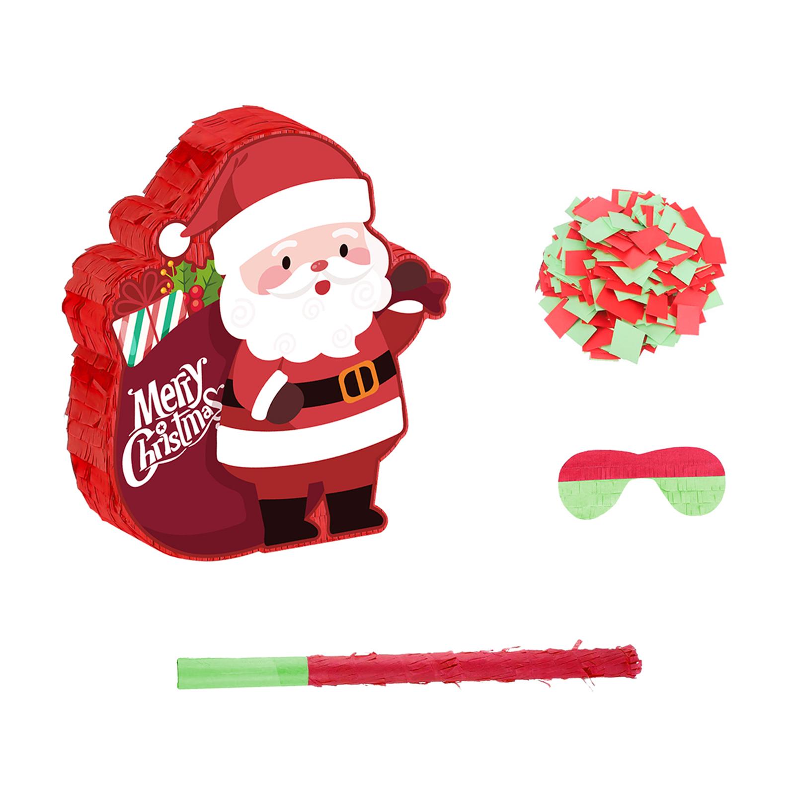 Santa Claus Pinata Party Decor - Party Family Games avaliação e preço