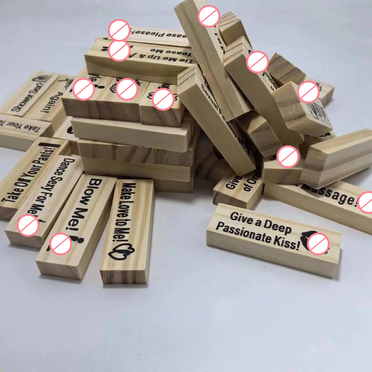 English and French 48pcs Coupl - Party Games Couple avaliação e preço