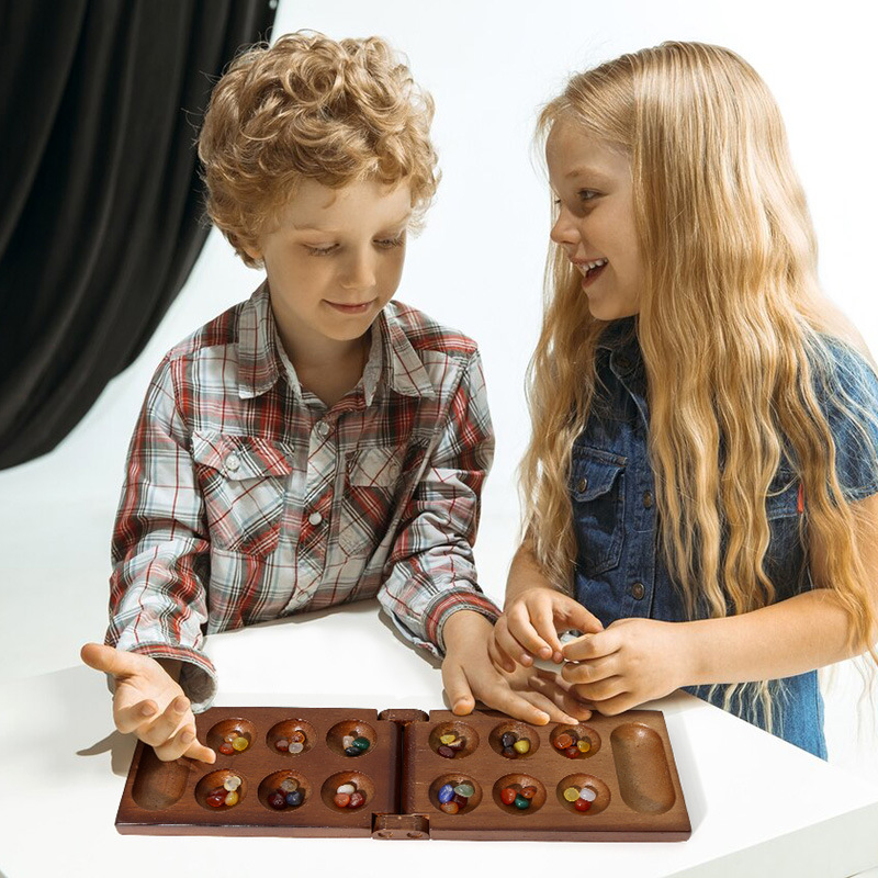 Ancient Mancala African Chess  - Party Family Games avaliação e preço