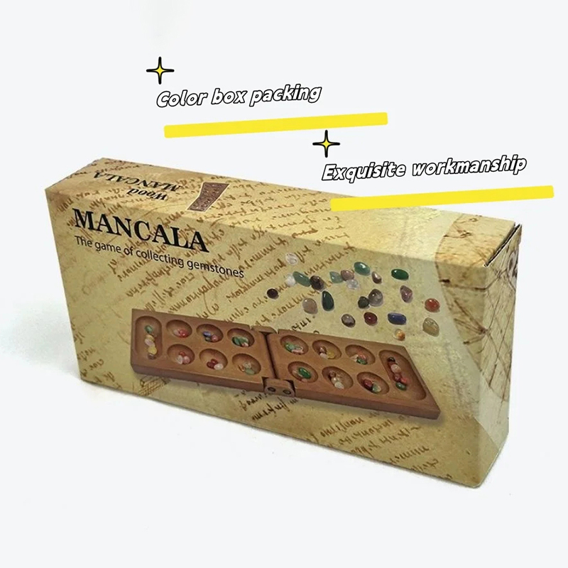 Ancient Mancala African Chess  - Party Family Games avaliação e preço