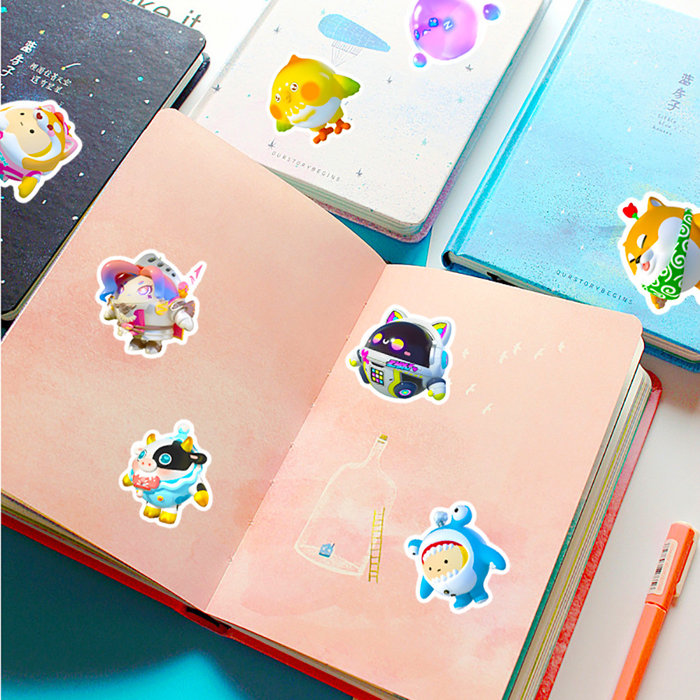 50Pcs Kawaii Eggy Party Cartoo - Party Games Eggy avaliação e preço