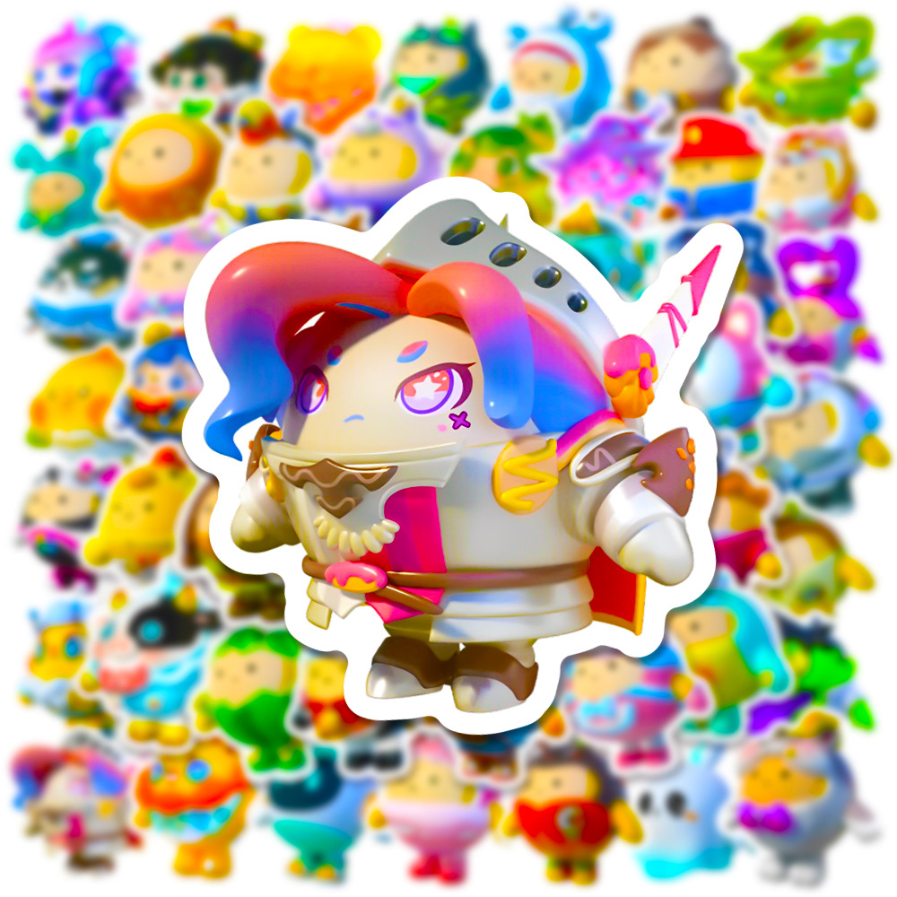 50Pcs Kawaii Eggy Party Cartoo - Party Games Eggy avaliação e preço