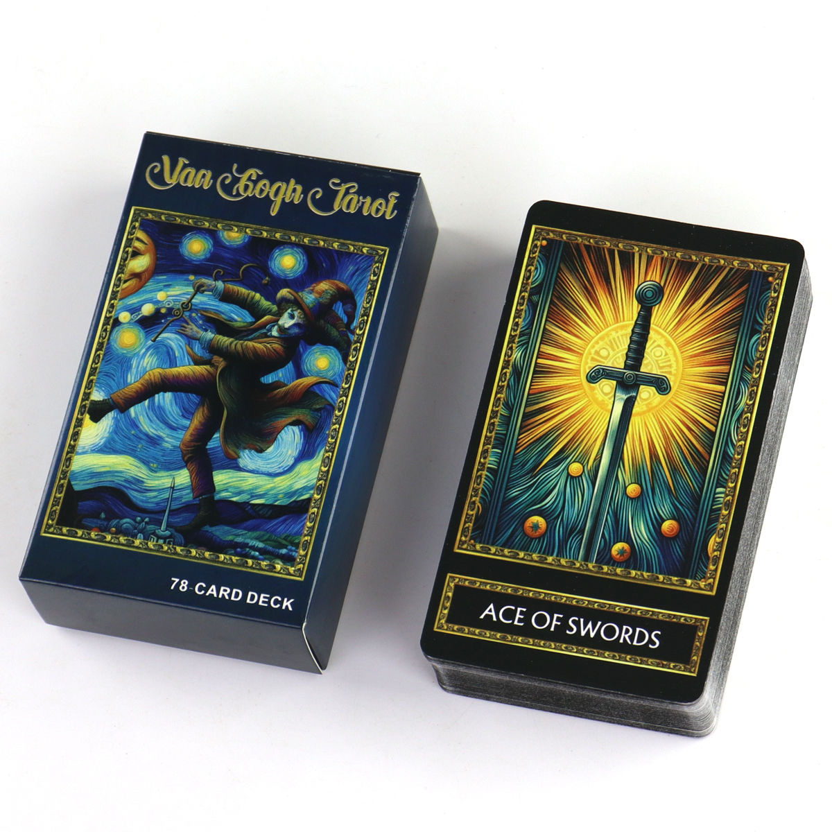New Van Gogh Tarot Cards A 78  - Party Family Games avaliação e preço