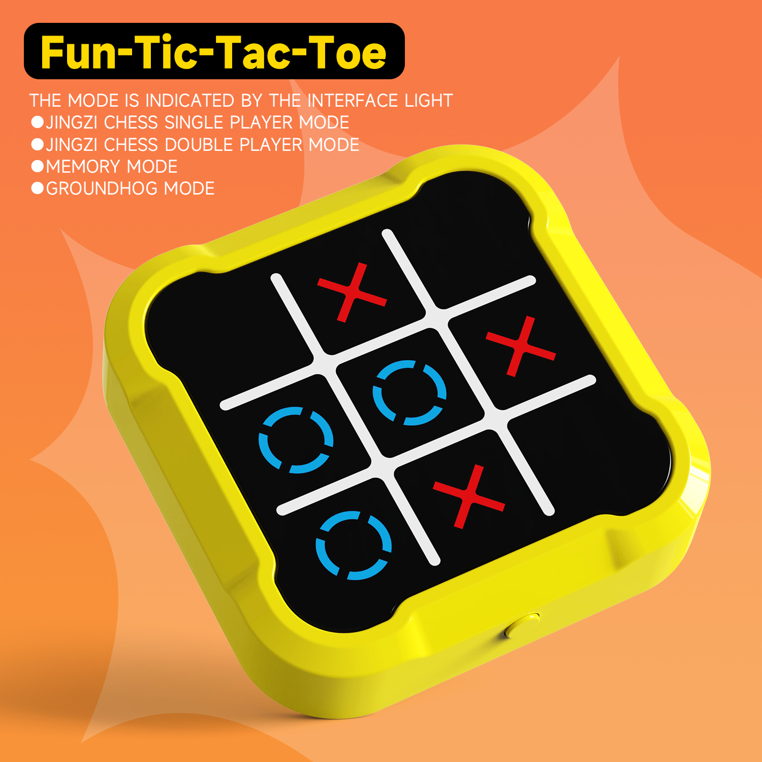 Kids 4IN1 TIC TAC TOE Game Toy - Party Games Console avaliação e preço