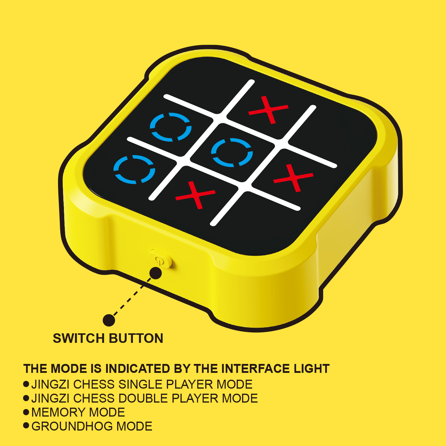 Kids 4IN1 TIC TAC TOE Game Toy - Party Games Console avaliação e preço