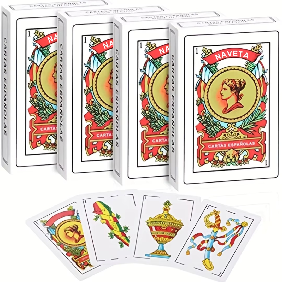 1 Deck of Authentic Spanish Na - Party Games In Spanish avaliação e preço