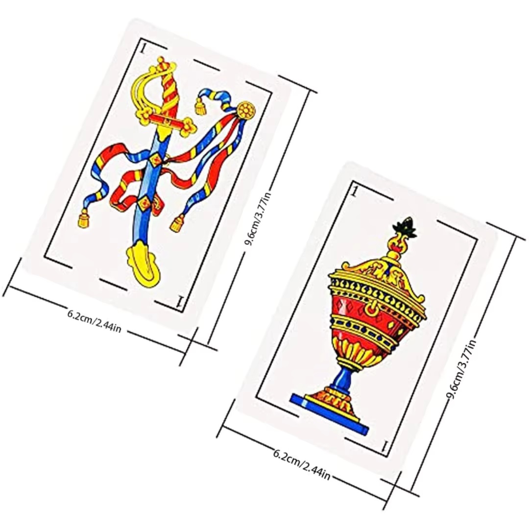 1 Deck of Authentic Spanish Na - Party Games In Spanish avaliação e preço