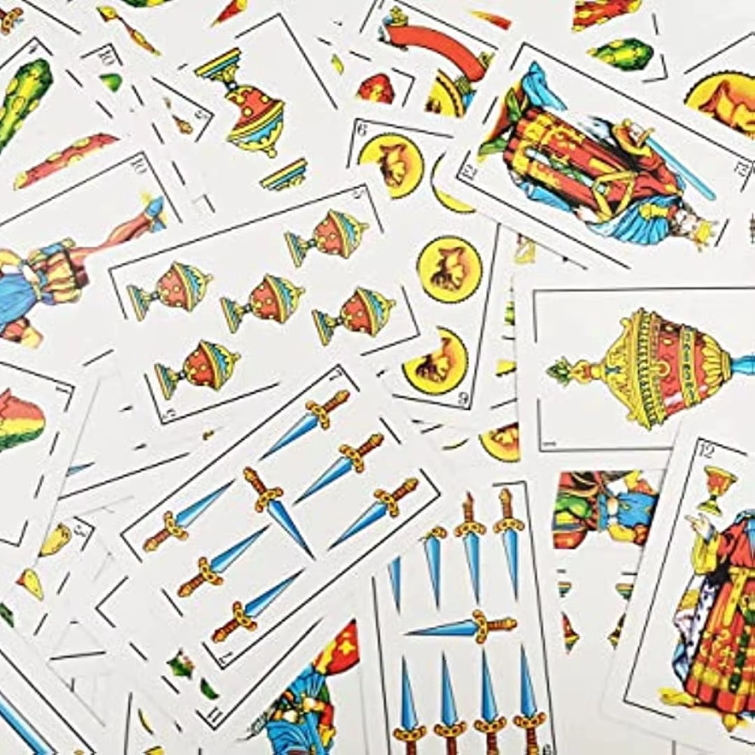 1 Deck of Authentic Spanish Na - Party Games In Spanish avaliação e preço