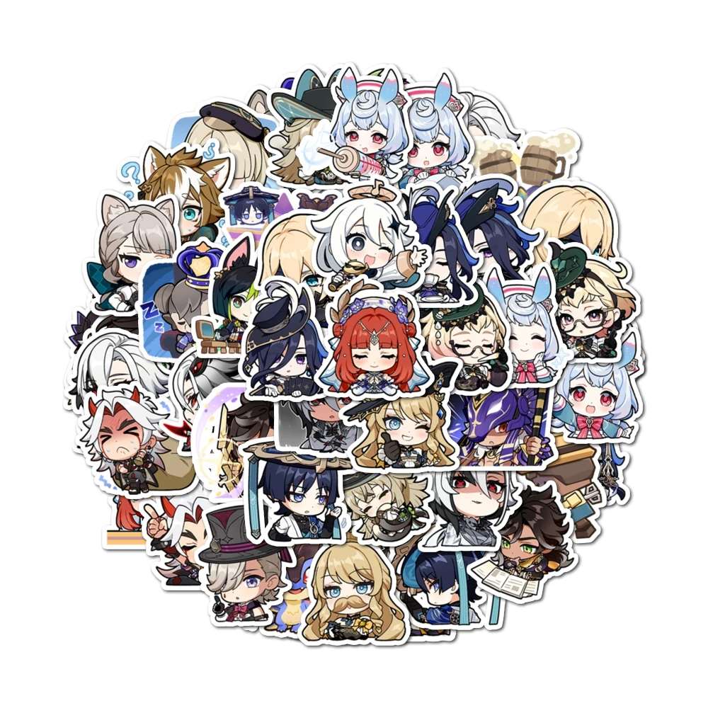 48pcs Game Character Genshin I - Party Games Console avaliação e preço