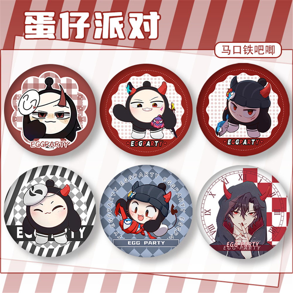 Game Eggy Party Cosplay Badge  - Party Games Eggy avaliação e preço