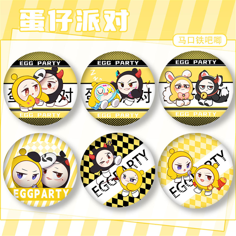 Game Eggy Party Cosplay Badge  - Party Games Eggy avaliação e preço
