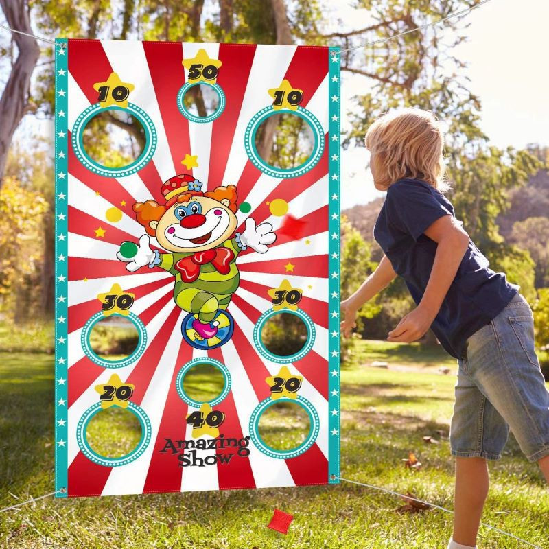 Fun Bean Bag Toys Game Banner  - Party Games Physical avaliação e preço