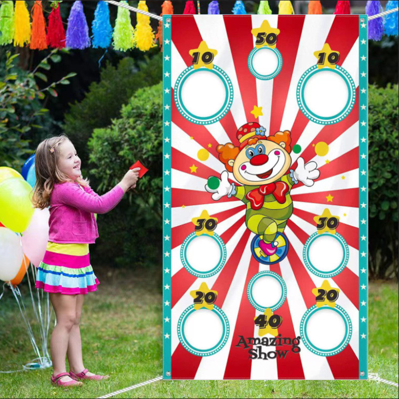 Fun Bean Bag Toys Game Banner  - Party Games Physical avaliação e preço
