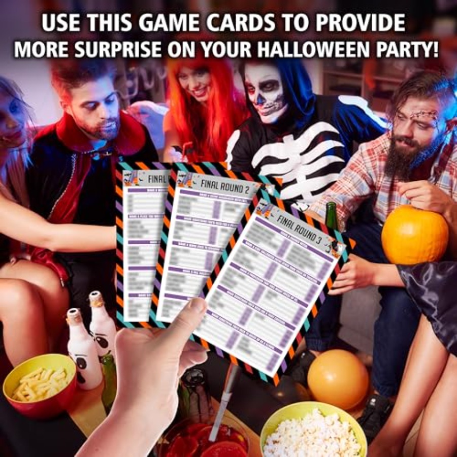 Halloween Feud Game, Halloween - Party Games Quiz For Adults avaliação e preço