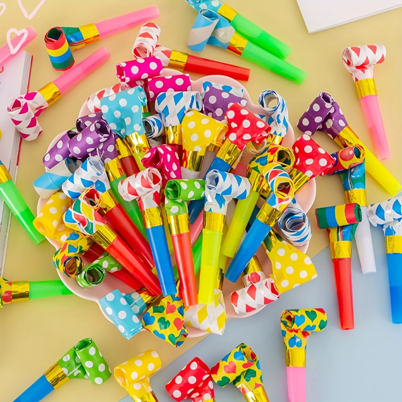 20Pcs/set Colorful Whistles To - Party Games Easter For Kids avaliação e preço