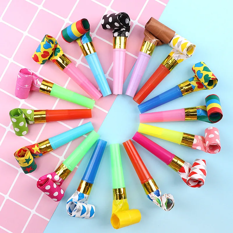 20Pcs/set Colorful Whistles To - Party Games Easter For Kids avaliação e preço