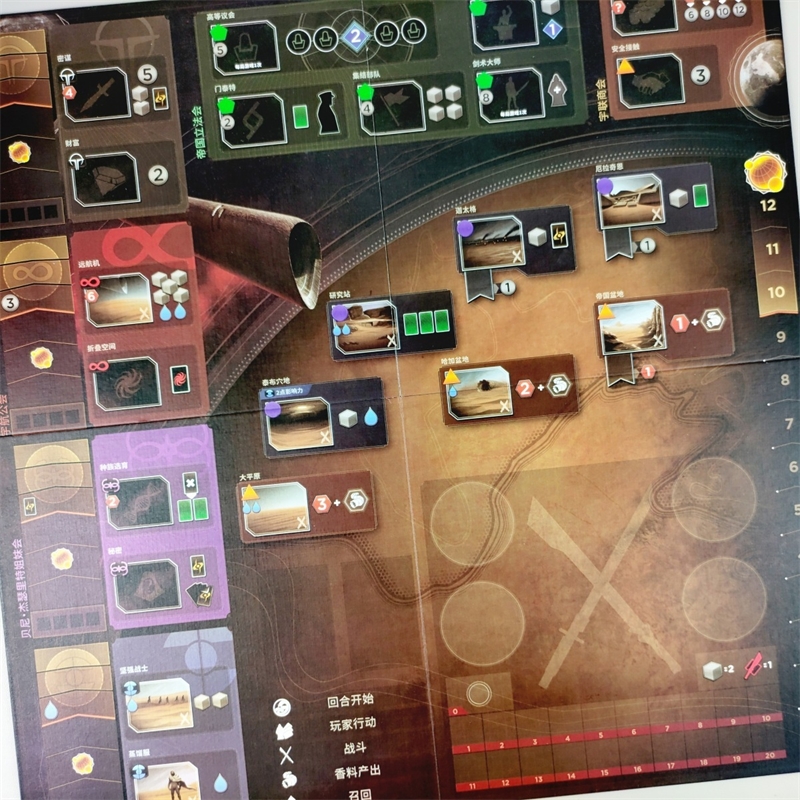 Dune Empire War Board Game Com - Party Games Console avaliação e preço