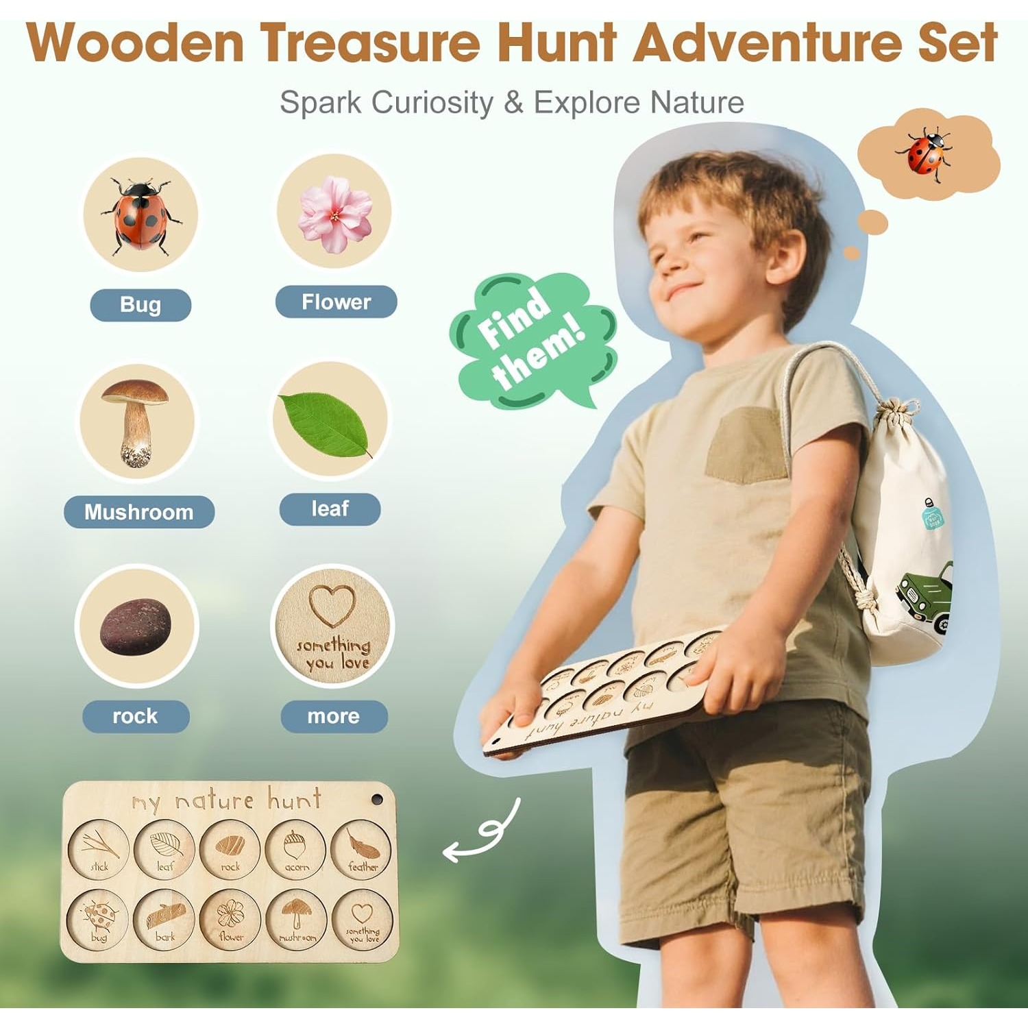 Bug Catcher Kit for Kids with  - Scavenger Hunt Card avaliação e preço