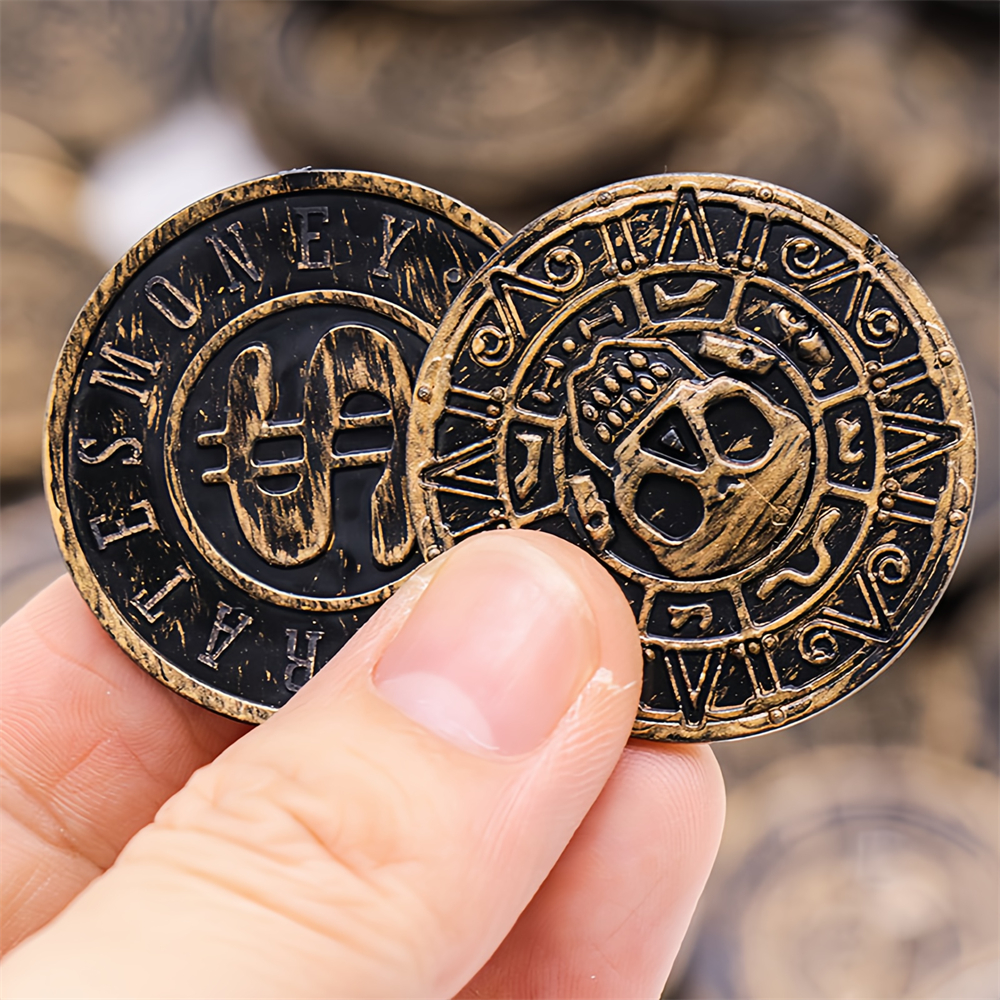 20/50/100pcs Retro Pirate Coin - Party Games Easter For Kids avaliação e preço