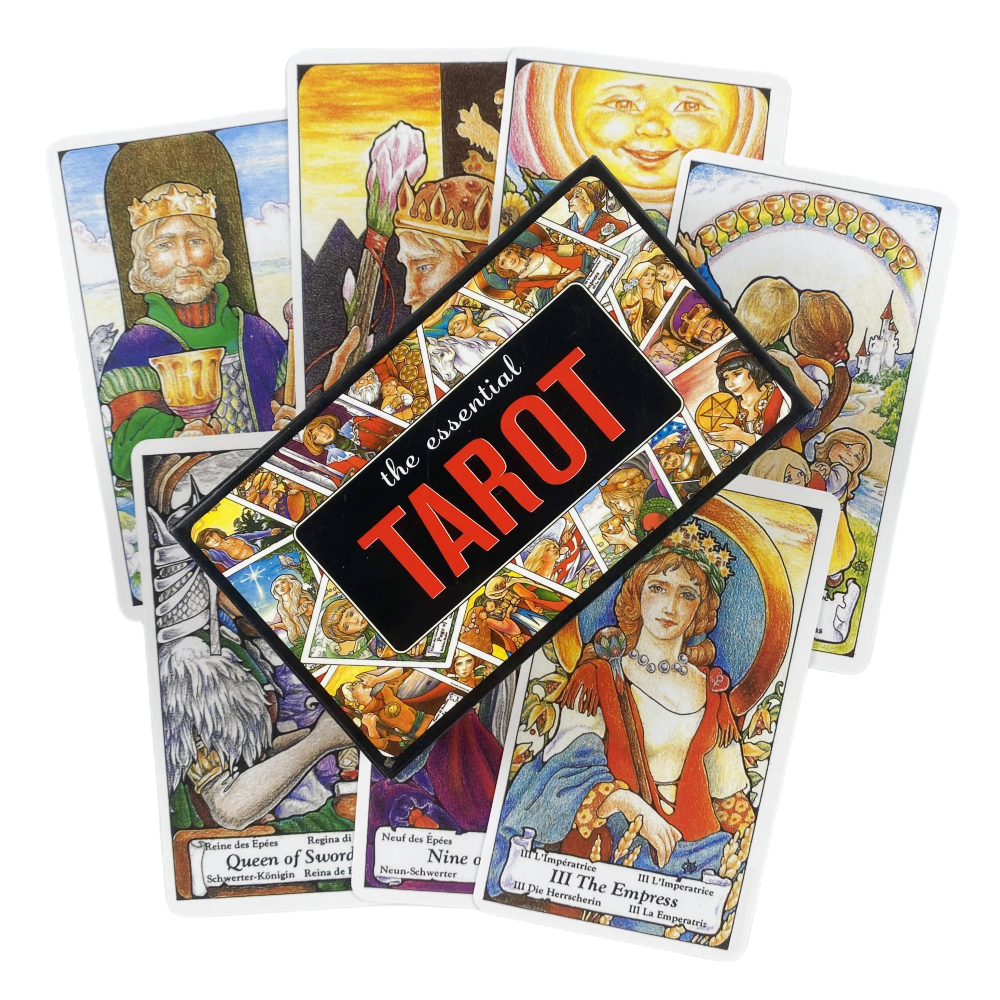 Spanish Rider Tarot Cards Divi - Party Games In Spanish avaliação e preço