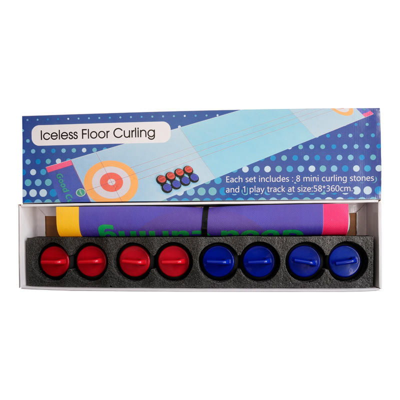 Curling Game Set Indoor Deskto - Party Family Games avaliação e preço