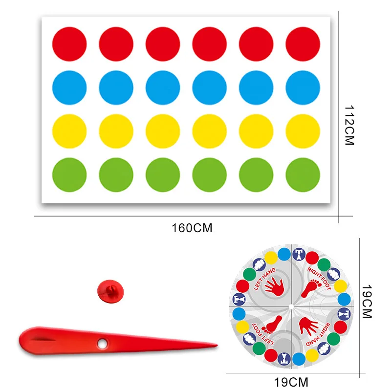 Hot-Selling Twister Game, Clas - Party Games Physical avaliação e preço